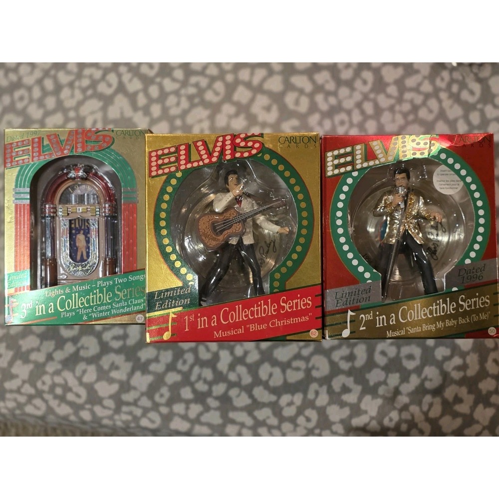 Limited EDITION Elvis  1st 2nd‎ And 3rd Collectable Series
